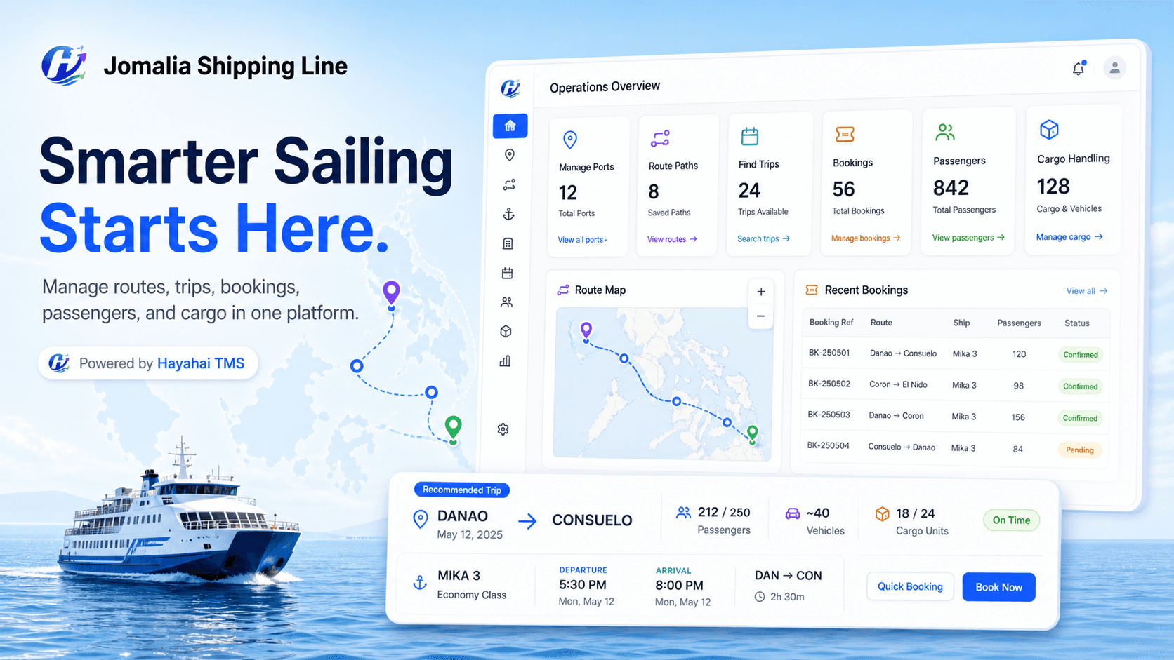 Hayahai TMS product preview